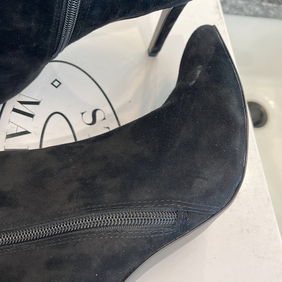 Steve Madden Clovers Black Suede - Picture 7 of 10